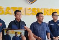 Kasat Reskrim Polres Pamekasan, AKP Yoyok Hardianto. Bersama Humas Polres Pamekasan dan jajarannya. Kamis, 8/10/2026.