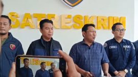 Kasat Reskrim Polres Pamekasan, AKP Yoyok Hardianto. Bersama Humas Polres Pamekasan dan jajarannya. Kamis, 8/10/2026.