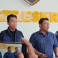 Kasat Reskrim Polres Pamekasan, AKP Yoyok Hardianto. Bersama Humas Polres Pamekasan dan jajarannya. Kamis, 8/10/2026.