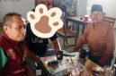 Utoyo Rahmad Didampingi Abdus Samad usai di panggil penyidik dalam rangka memberikan keterangan yang sebenarnya kepada di hapan penyidik. Senin, 19/10/2026.