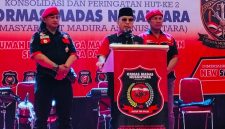 Yusuf Rizal, Ketua DPP Madas Nusantara. Saat memberikan sambutan.